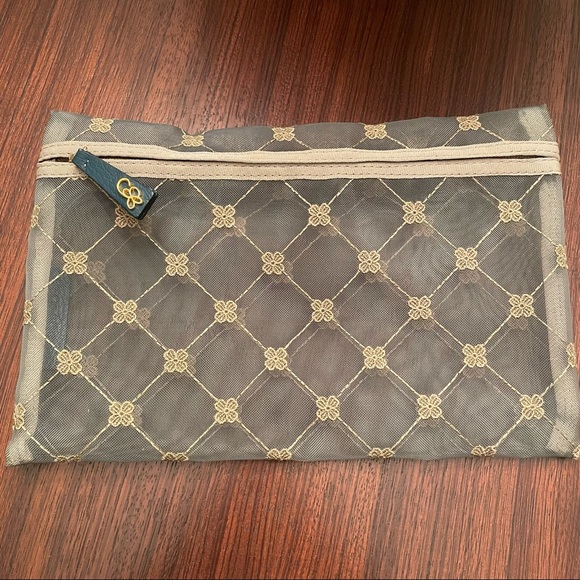 Cruciani Handbags - CRUCIANI ITALY mesh clutch NWOT